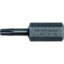 Końcówki wkrętakowe, udarowe 8x30 mm, torx security t15, 50 szt YT-7909 YATO