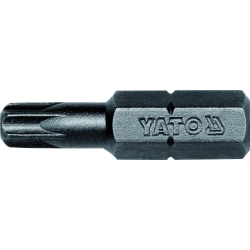 Końcówki wkrętakowe 1/4''x25 mm, torx security t27, 50 szt YT-7826 YATO