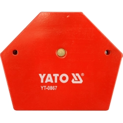 Spawalniczy kątownik magnetyczny 111x136x24 mm YT-0867 YATO