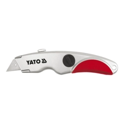 Nożyk z ostrzem trapezowym + ostrza zapasowe YT-7520 YATO
