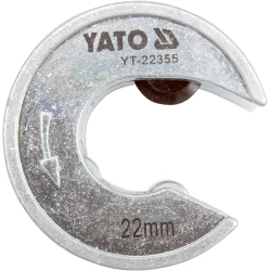 Obcinak krążkowy do rur 22mm YT-22355 YATO