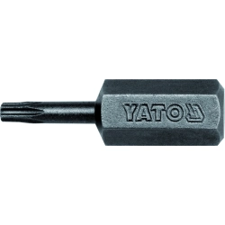 Końcówki wkrętakowe, udarowe 8x30 mm, torx t10, 50 szt YT-7897 YATO