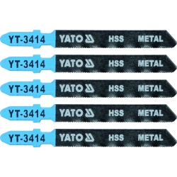Brzeszczot do wyrzynarki typ t, 32 tpi, do metalu, 5 szt YT-3414 YATO
